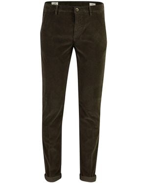 Mason's Broek Torino Chino Flatfront - Zwart