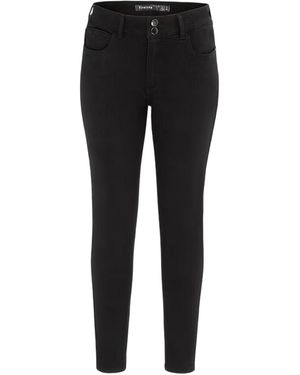 Firetrap Katoenen Skinny Jeans Voor - Zwart