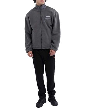 Ellesse Maseben Fleecejas Voor (Donkergrijs)