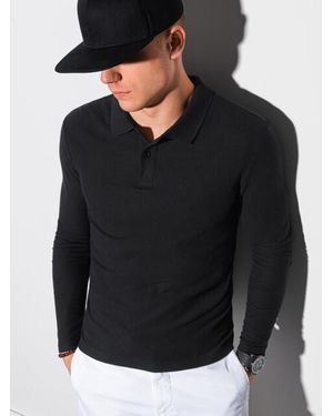 Ombre Poloshirt L132-2 - Zwart