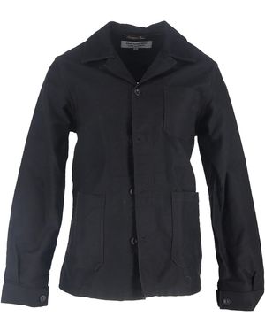 Comme des Garçons Le Laboureur Kort Werkjack Van Katoen - Zwart