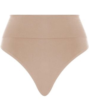 Wolford Naadloze String Met Hoge Taille Voor (Klei) - Naturel
