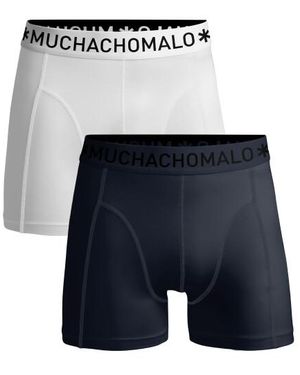 MUCHACHOMALO 2-Pack Boxershorts - Blauw