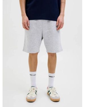 Jack & Jones 12249285 Bradley Light Melange Short - Blauw