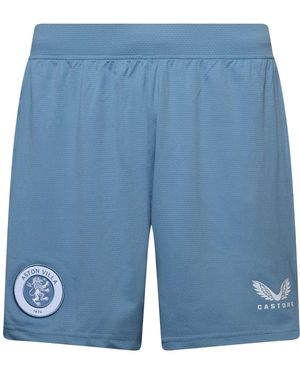 Castore Aston Villa Fc Voetbalkorte (Blauwe Schaduw/Diepe Diepten)