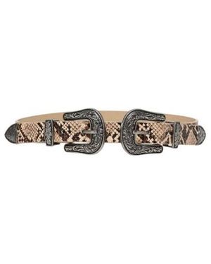 ONLY Onlviki Western Waist Belt Zand Dessin - Meerkleurig