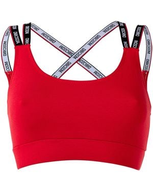 Moschino Bandeau Bustier - Rood