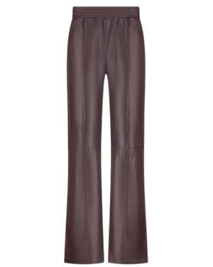 Alter Ego Lucca Leren Broeken W534 - Bruin