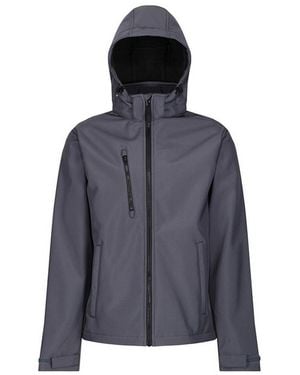 Regatta Venturer Hooded Soft Shell Jacket - Blue