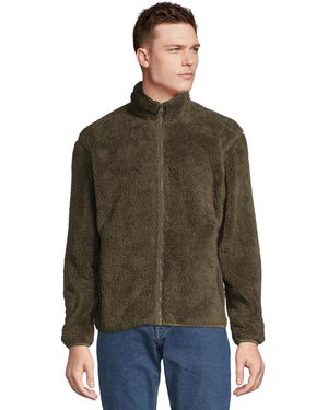 Sol's Fleecejack Met Volledige Rits Voor Volwassenen (Leger) - Bruin
