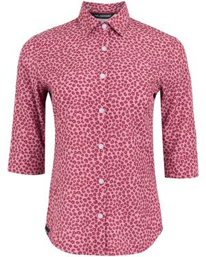 Regatta Kinnis Bloemen Lichtgewicht Shirt 'S) - Roze