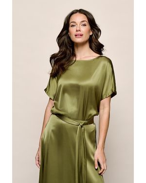 Mart Visser Martha Top Olijfgroen