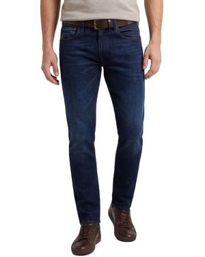 Replay Jeans Grover Normale Fit Effen Denim - Blauw