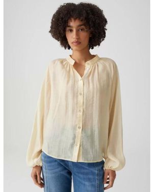 Opus Fabrielle Blouse - Naturel