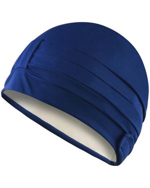 Aqua-Speed Comfortabele Stof Zwemcap - Blauw