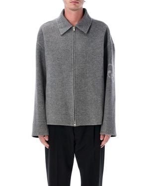 Jil Sander Blouson 170 Emb Db - Grey