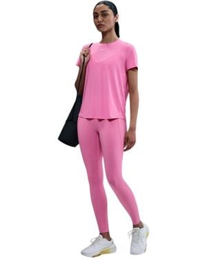 Nike Dri-Fit Standard-Shirt Voor (Speels) - Roze