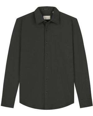 Dstrezzed Overhemd Lange Mouw 303995 - Zwart