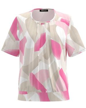 FRANK WALDER Blouse Korte Mouw Nos716422 - Roze