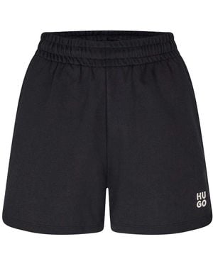 HUGO Ninosta-Sweatshorts Voor - Blauw