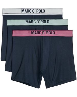 Marc O' Polo Marc O'Polo Mannen Lange Boxer Modal - Blauw