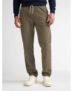 Petrol Industries Tapered Corduroy Cargo Broek Fletcher - Groen
