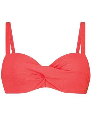 Ten Cate Bikini Top Twisted Padded Wired Bikini Top - Rood