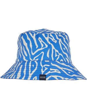 Regatta Abstract Bloemige Omkeerbare Emmer Hoed (Helderste) - Blauw