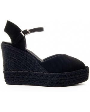 Montevita Wedge Sparto Sandal Wesparto7 - Blue