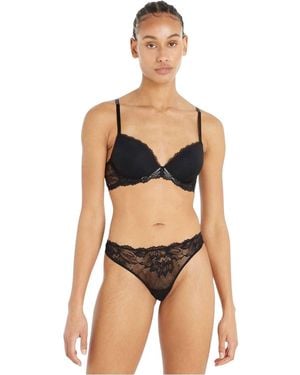 Calvin Klein Demi-Kantbeha Voor - Zwart