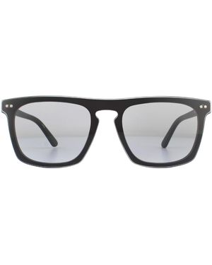 Calvin Klein Zonnebril 19501S 070 Zwarte Rook - Grijs