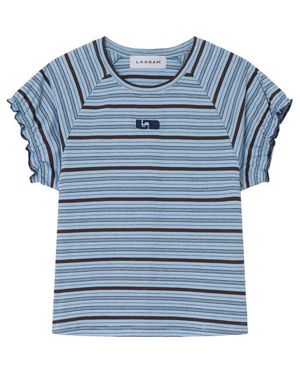 laagam T-Shirt 10357083111763 Zaira - Blauw