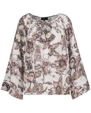 Monari Top Lange Mouw 810568 - Grijs