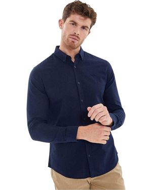 Threadbare Herenoverhemd - Blauw