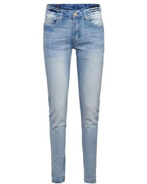 Summum Nova-50 Skinny Pure Stretch Denim - Blauw