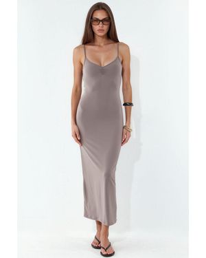 Busem Sleeveless Midi Slip Dress - Multicolour