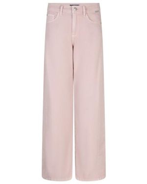 Red Button Claudette Twil - Roze