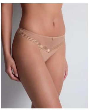 Aubade Sheer Emotion Tanga - Bruin