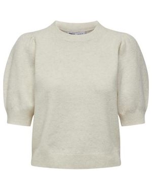 ONLY Onlrica Life 24 Pullover Ex Knt - Wit