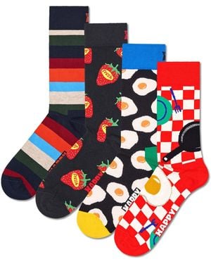 Happy Socks Sokken - Rood