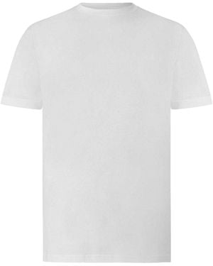 PUMA T-Shirt Van Katoen, Effen - Wit