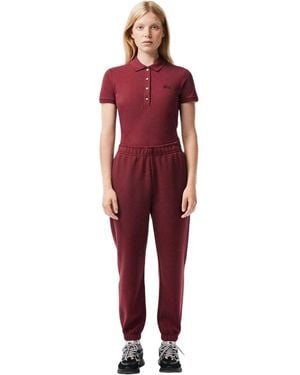Lacoste Regular Joggingbroek (Bourgondië) - Rood