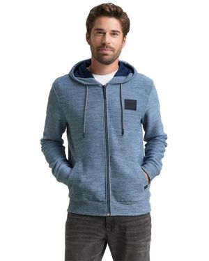 Tom Tailor Structured Hoodie - Blauw