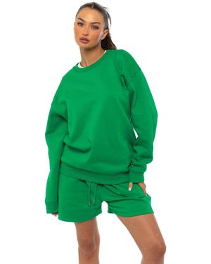 Enzo Oversized Sweatshirt - Green