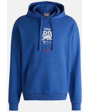HUGO X Racing Bulls Vcarb Fanwear Hoodie - Blue