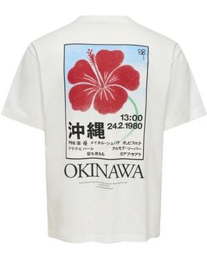 Only & Sons Onsfred Life Rlx Ss Print Tee Noos - Wit