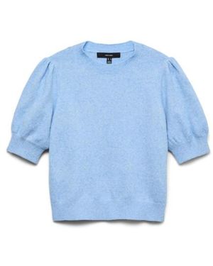 Vero Moda Vmdoffy 24 O-Neck Pullover Ga Noos Licht - Blauw
