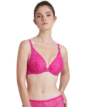Aubade Triangle Plunge Rose - Roze