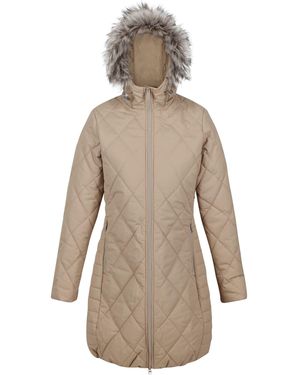 Regatta Ladies Fritha Ii Insulated Parka (Barleycorn) - Natural