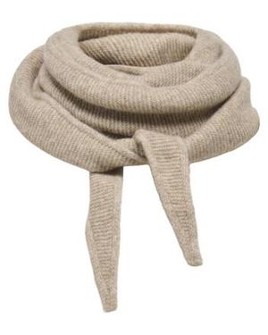ONLY Onlbolette Knitted Scarf Acc 15373589 Mink - Naturel